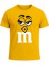 Herren T-Shirt Fasching Karneval M Aufdruck Gruppenkostüm Verkleidung Last Minute Faschingskostüme Männer Funshirt Moonworks®preview