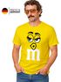 Herren T-Shirt Fasching Karneval M Aufdruck Gruppenkostüm Verkleidung Last Minute Faschingskostüme Männer Funshirt Moonworks®preview