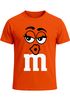 Herren T-Shirt Fasching Karneval M Aufdruck Gruppenkostüm Verkleidung Last Minute Faschingskostüme Männer Funshirt Moonworks®preview