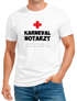 Herren T-Shirt Fasching Karneval Notarzt Faschingsshirt lustig Fun-Shirt Moonworks®preview