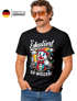 Herren T-Shirt Fasching Karneval Party Es eskaliert eh Spruch Lustig Männer Funshirt Moonworks®preview