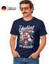 Herren T-Shirt Fasching Karneval Party Es eskaliert eh Spruch Lustig Männer Funshirt Moonworks®preview