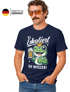 Herren T-Shirt Fasching Karneval Party Es eskaliert eh Spruch Lustig Männer Funshirt Moonworks®preview