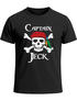 Herren T-Shirt Fasching Karneval Pirat Captain Jeck Kostüm-Ersatz Verkleidung Faschingskostüme Männer Moonworks®preview