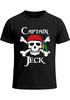 Herren T-Shirt Fasching Karneval Pirat Captain Jeck Kostüm-Ersatz Verkleidung Faschingskostüme Männer Moonworks®preview