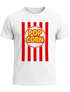 Herren T-Shirt Fasching Karneval - Popcorn - Kostüm-Ersatz Verkleidung Last Minute Faschingskostüme Männer Funshirt Moonworks®preview