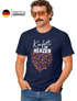 Herren T-Shirt Fasching Karneval Spruch- Konfetti im Herzen -Kostüm-Ersatz Verkleidung Last Minute Faschingskostüme Männer Moonworks®preview