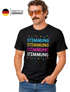 Herren T-Shirt Fasching Karneval - Stimmung  -Kostüm-Ersatz Verkleidung Last Minute Faschingskostüme Männer Funshirt Moonworks®preview