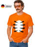 Herren T-Shirt Fasching Karneval - Tiger -Kostüm-Ersatz Verkleidung Last Minute Faschingskostüme Männer Funshirt Moonworks®preview