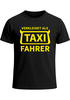 Herren T-Shirt Fasching Karneval Verkleidung Taxifahrer Faschingskostüme Kostüm-Ersatz Männer Funshirt Moonworks®preview