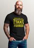 Herren T-Shirt Fasching Karneval Verkleidung Taxifahrer Faschingskostüme Kostüm-Ersatz Männer Funshirt Moonworks®preview