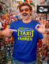 Herren T-Shirt Fasching Karneval Verkleidung Taxifahrer Faschingskostüme Kostüm-Ersatz Männer Funshirt Moonworks®preview