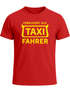 Herren T-Shirt Fasching Karneval Verkleidung Taxifahrer Faschingskostüme Kostüm-Ersatz Männer Funshirt Moonworks®preview