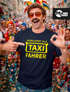 Herren T-Shirt Fasching Karneval Verkleidung Taxifahrer Faschingskostüme Kostüm-Ersatz Männer Funshirt Moonworks®preview