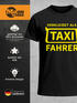 Herren T-Shirt Fasching Karneval Verkleidung Taxifahrer Faschingskostüme Kostüm-Ersatz Männer Funshirt Moonworks®preview