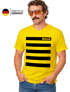 Herren T-Shirt Fasching Karneval - Willi Design -Kostüm-Ersatz Verkleidung Biene Last Minute Faschingskostüme Männer Funshirt Moonworks®preview