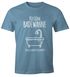 Herren T-Shirt Fasching Kostüm Badewanne Ich lass mich volllaufen Verkleidung Faschings-Shirt Moonworks®preview