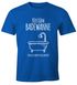 Herren T-Shirt Fasching Kostüm Badewanne Ich lass mich volllaufen Verkleidung Faschings-Shirt Moonworks®preview