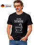 Herren T-Shirt Fasching Last Minute Kostüm Badewanne  für Faschingsmuffel Ich lass mich volllaufen Spruch Verkleidung Faschingssshirt Moonworks®preview