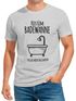 Herren T-Shirt Fasching Last Minute Kostüm Badewanne  für Faschingsmuffel Ich lass mich volllaufen Spruch Verkleidung Faschingssshirt Moonworks®preview