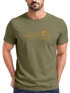 Herren T-Shirt Fashion Printshirt aus Baumwolle – Modernes Grafik-Design Outdoor Motiv Line Art Wandern Bergsteigen Neverless®preview