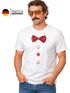 Herren T-Shirt Fliege Knöpfe Schleife Clown Fasching Fastnacht Karneval Kostüm Moonworks®preview