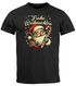 Herren T-Shirt Frohe Weihnachten Santa Claus Aufdruck XMAS Printshirt Outfit Männer Moonworks®preview