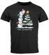 Herren T-Shirt Frohe Weihnachten Schneemann Design Aufdruck Schrift XMAS Outfit Moonworks®preview