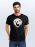 Herren T-Shirt Frontprint Hirsch Wald Outdoor Natur Wildnis Printshirt Männer Fashion Streetstyle Neverless®preview