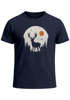 Herren T-Shirt Frontprint Hirsch Wald Outdoor Natur Wildnis Printshirt Männer Fashion Streetstyle Neverless®preview