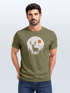 Herren T-Shirt Frontprint Hirsch Wald Outdoor Natur Wildnis Printshirt Männer Fashion Streetstyle Neverless®preview