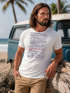 Herren T-Shirt Frontprint Minimalismus Wellen Meer Aufdruck Printshirt Sommer Fashion Streetstyle Neverless®preview