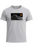 Herren T-Shirt Frontprint Wandern Berge Grafik Schriftzug Outdoor Natur Fashion Streetstyle Printshirt  Neverless®preview
