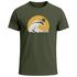 Herren T-Shirt Frontprint Welle Printshirt Maritim Meer Surfing Grafik Sommer Fashion Streetstyle Neverless®preview