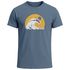Herren T-Shirt Frontprint Welle Printshirt Maritim Meer Surfing Grafik Sommer Fashion Streetstyle Neverless®preview
