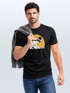 Herren T-Shirt Frontprint Welle Printshirt Maritim Meer Surfing Grafik Sommer Fashion Streetstyle Neverless®preview