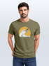 Herren T-Shirt Frontprint Welle Printshirt Maritim Meer Surfing Grafik Sommer Fashion Streetstyle Neverless®preview