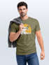 Herren T-Shirt Frontprint Welle Printshirt Maritim Meer Surfing Grafik Sommer Fashion Streetstyle Neverless®preview