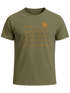 Herren T-Shirt Frontprint Wellen Sonne Meer Aufdruck Printshirt Sommer Fashion Streetstyle Neverless®preview