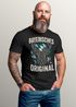 Herren T-Shirt für das Oktoberfest Bayerisches Original Fun-Shirt Trachtenshirt Bierfest Outfit Statement Moonworks®preview