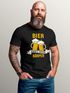 Herren T-Shirt für das Oktoberfest Bier formte diesen Körper Fun-Shirt Trachtenshirt Bierfest Outfit Statement Spruch Saufen lustig Moonworks®preview