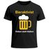 Herren T-Shirt für das Oktoberfest Bieraktivist Heben statt kleben Fun-Shirt Trachtenshirt Bierfest Outfit Statement Spruch Saufen lustig Moonworks®preview