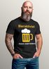 Herren T-Shirt für das Oktoberfest Bieraktivist Heben statt kleben Fun-Shirt Trachtenshirt Bierfest Outfit Statement Spruch Saufen lustig Moonworks®preview
