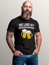 Herren T-Shirt für das Oktoberfest Die Lage ist besäufnis­erregend Bier Fun-Shirt Trachtenshirt Bierfest Outfit Statement Spruch Saufen lustig Moonworks®preview