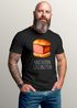 Herren T-Shirt für das Oktoberfest Hauchdünn geschnitten Leberkas Fun-Shirt Trachtenshirt Bierfest Outfit Statement Spruch Saufen lustig Moonworks®preview
