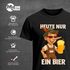 Herren T-Shirt für das Oktoberfest Heute nur ein Bier Pinocchio Fun-Shirt Trachtenshirt Bierfest Outfit Statement Spruch Saufen lustig Moonworks®preview