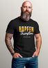 Herren T-Shirt für das Oktoberfest Hopfen dein Name individuelles Bier Fun-Shirt Trachtenshirt Bierfest Outfit Statement Spruch Saufen lustig Moonworks®preview