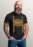 Herren T-Shirt für das Oktoberfest Lausbub Lederhose Fun-Shirt Trachtenshirt Bierfest Outfit Statement Spruch Saufen lustig Moonworks®preview