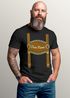 Herren T-Shirt für das Oktoberfest Lausbub Lederhose Fun-Shirt Trachtenshirt Bierfest Outfit Statement Spruch Saufen lustig Moonworks®preview