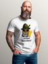 Herren T-Shirt für das Oktoberfest Lecker Bierchen Hamster Bayern Fun-Shirt Trachtenshirt Bierfest Outfit Statement Spruch Saufen lustig Moonworks®preview